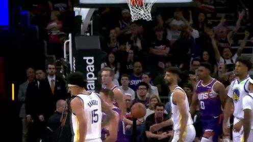 🏀太阳送残阵勇士3连败 布克43+7+7 伦德博格26+9 梅尔顿25+5+5